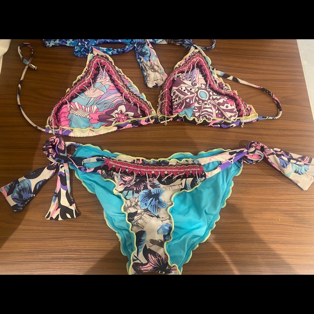 Beaded bikini set - large